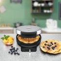 Rommelsbacher WA 850 вафельница 1 вафля(и) 850 W Черный, Серебристый Rommelsbacher WA 850 вафельница 1 вафля(и) 850 W Черный, Серебристый