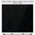 Gorenje GEC6C40WD Vapaasti seisova liesi Sähkö Keraaminen musta, Valkoinen Gorenje GEC6C40WD Vapaasti seisova liesi Sähkö Keraaminen musta, Valkoinen