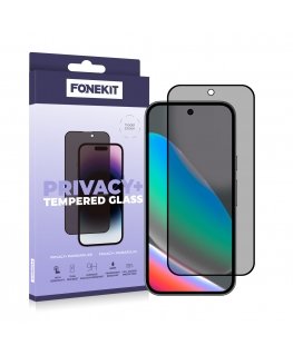 FoneKit Privacy+ pilna pārklājuma aizsargstikls, Google Pixel 10