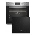 Beko BBUM12328X набор кухонной техники Керамический Электрическая плита Beko BBUM12328X набор кухонной техники Керамический Электрическая плита