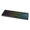 Deltaco Gaming GAM-100-DE tastatūra Speļu USB + RF Wireless + Bluetooth QWERTZ Vācu Melns Deltaco Gaming GAM-100-DE tastatūra Speļu USB + RF Wireless + Bluetooth QWERTZ Vācu Melns