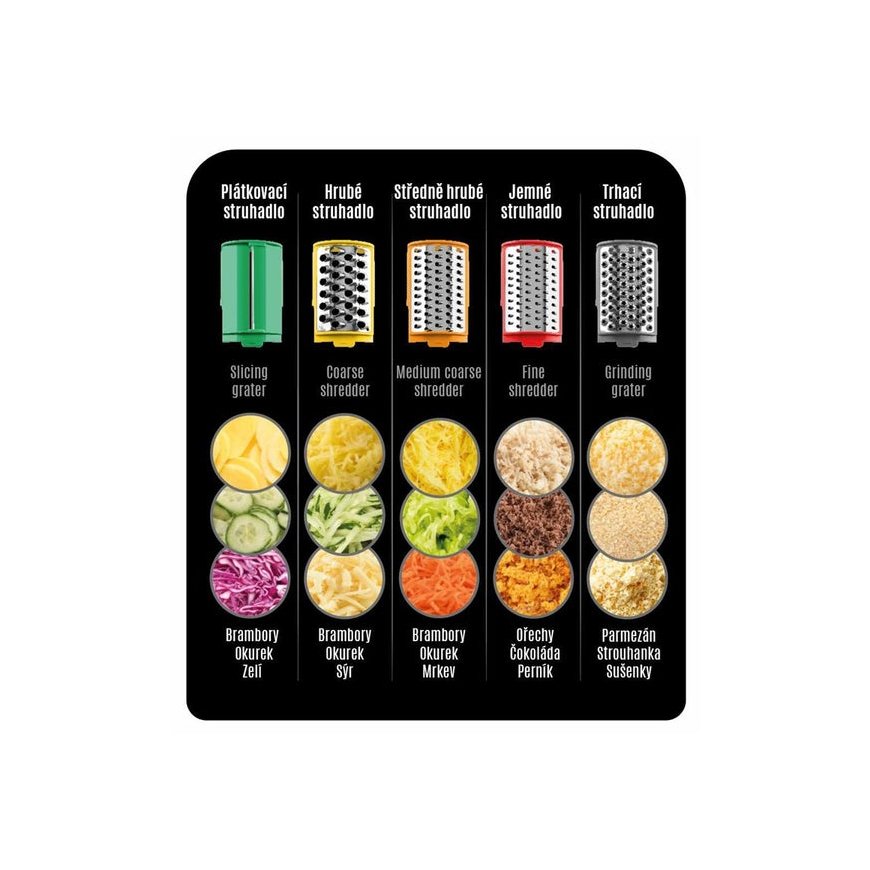 Eta Gratta Food Grater 70 W Black, Grey – 2