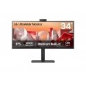 LG 34BA85QE-B monitori 86,4 cm (34") 3440 x 1440 pikseļi Wide Quad HD LCD Melns
