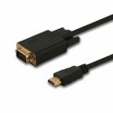 Adapter HDMI CL-197 HDMI(M)-VGA(M) 1,8m Adapter HDMI CL-197 HDMI(M)-VGA(M) 1,8m