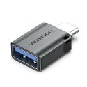 Vention CDQH0 kabeļu spraudņu pāreja USB C USB A Pelēks Vention CDQH0 kabeļu spraudņu pāreja USB C USB A Pelēks