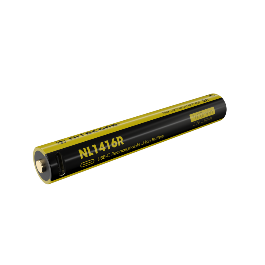 Nitecore NL1416R 1600 mAh rechargeable 14100 Li-ion battery – 2