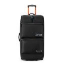 Delsey Jeep JS006B Trolley Duffle matkalaukku, 82 cm, musta Delsey Jeep JS006B Trolley Duffle matkalaukku, 82 cm, musta