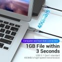 Vention CDPH0 kaapelin sukupuolenvaihtaja USB A USB C Harmaa Vention CDPH0 kaapelin sukupuolenvaihtaja USB A USB C Harmaa