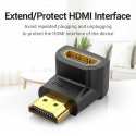 Vention AIOB0 kaapelin sukupuolenvaihtaja HDMI musta Vention AIOB0 kaapelin sukupuolenvaihtaja HDMI musta