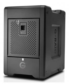 SanDisk G-RAID SHUTTLE 4 diskų masyvas 48 TB Desktopas Juoda