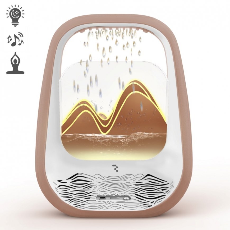 Langaton äänentoistolaitteet Reach Relaxing Rain -kultainen