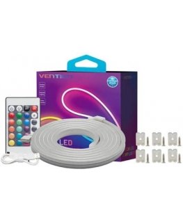 Vention Silicone Neon LED Strip with IR Remote USB 5V Power 2m