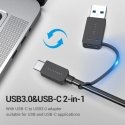 Vention CHTBB хаб-разветвитель USB 3.2 Gen 1 (3.1 Gen 1) Type-A + Type-C 5000 Мбит/с Черный Vention CHTBB хаб-разветвитель USB 3.2 Gen 1 (3.1 Gen 1) Type-A + Type-C 5000 Мбит/с Черный