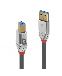 Lindy 36662 USB kabelis USB 3.2 Gen 1 (3.1 Gen 1) 2 m USB A USB B Pelēks