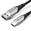 Vention CODHH USB kabelis USB 2.0 2 m USB A USB C Alumīnijs, Melns Vention CODHH USB kabelis USB 2.0 2 m USB A USB C Alumīnijs, Melns