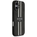 Guess 4G Printed Stripes MagSafe Case Aizsargapvalks priekš Apple iPhone 17 Guess 4G Printed Stripes MagSafe Case Aizsargapvalks priekš Apple iPhone 17