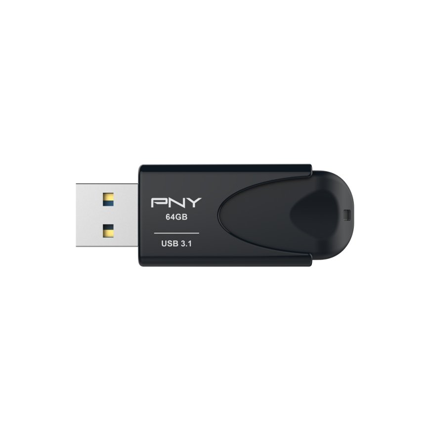 PNY Attaché 4 USB atmintukas 64 GB USB A tipo 3.2 Gen 1 (3.1 Gen 1) Juoda – 4