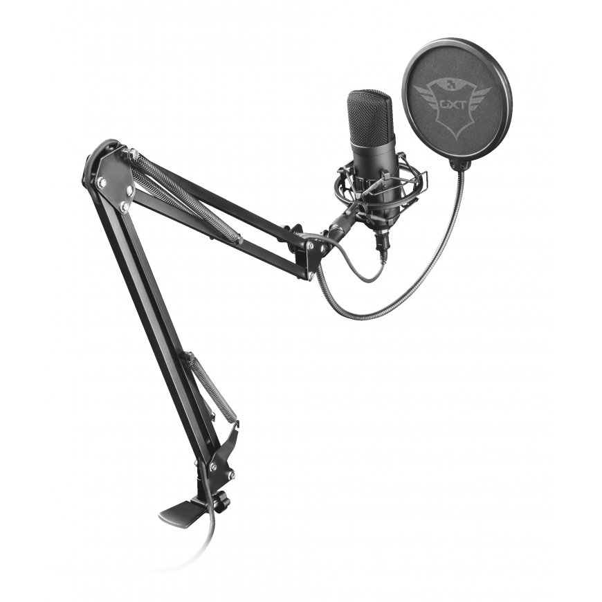 Trust GXT 252+ Emita Plus musta Studiomikrofoni