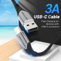 Vention CODHF USB кабель USB 2.0 1 m USB A USB C Алюминий, Черный Vention CODHF USB кабель USB 2.0 1 m USB A USB C Алюминий, Черный