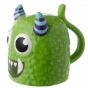 Puckator Monstruo Monstarz Žalias 3D puodelis 550ml Puckator Monstruo Monstarz Žalias 3D puodelis 550ml