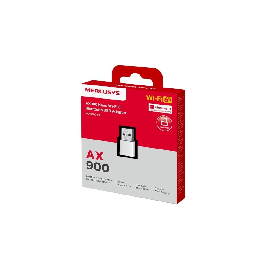 MERCUSYS MA60XNB WiFi6 USB nano adapters