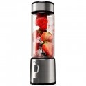 Uzlādējama portatīvā mikseris ar titāna pārklājuma asmeņiem Zyle, ZY03RBS, sudraba krāsā Uzlādējama portatīvā mikseris ar titāna pārklājuma asmeņiem Zyle, ZY03RBS, sudraba krāsā