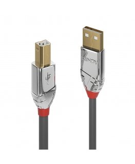 Lindy 36643 USB kabelis USB 2.0 3 m USB A USB B Pilka