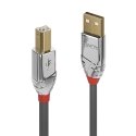 Lindy 36643 USB kabelis USB 2.0 3 m USB A USB B Pelēks