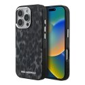 Чехол Karl Lagerfeld IML с леопардовым узором MagSafe для iPhone 16 Pro Max черный Чехол Karl Lagerfeld IML с леопардовым узором MagSafe для iPhone 16 Pro Max черный