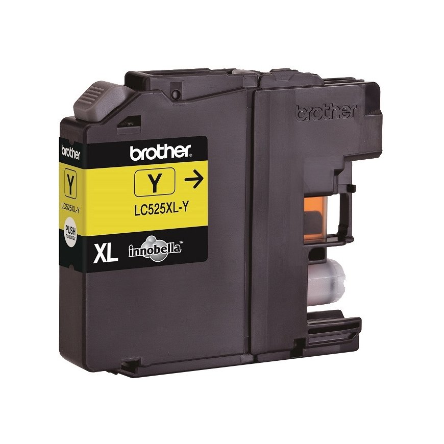 Brother LC525XL-Y tindikassett Originaal Extra (Super) High Yield Kollane