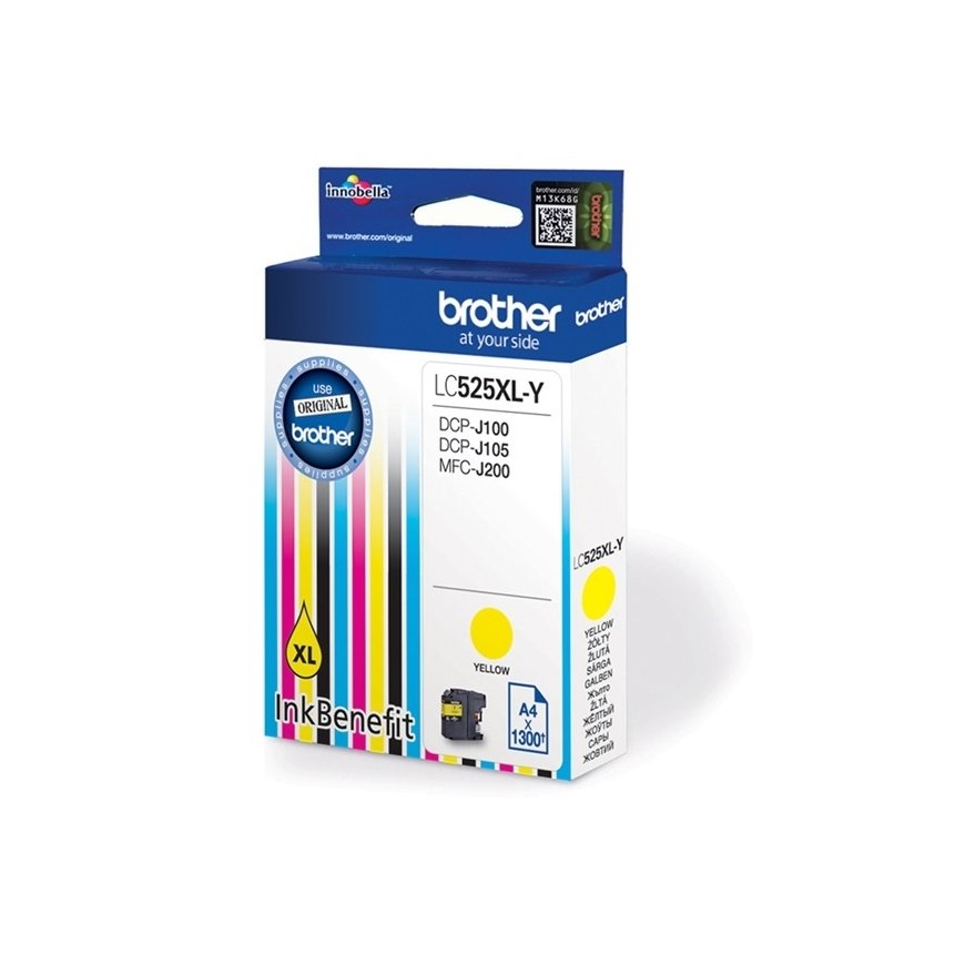 Brother LC525XL-Y ink cartridge Original Extra (Super) High Yield Yellow – 2