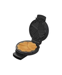 Zyle XL Waffle Iron Pancake Maker, ZY321BL, Ø 18.5 cm, black, 900 W
