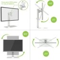 Techly ICA-LCD 260 monitoriaus laikiklis arba stovas 68,6 cm (27") Stalas Balta Techly ICA-LCD 260 monitoriaus laikiklis arba stovas 68,6 cm (27") Stalas Balta