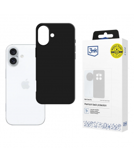 3mk Matt Case Pro for Apple iPhone 16 Plus - Matte Black