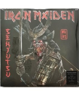 PARLOPHONE IRON MAIDEN "Senjutsu" (Speciali leidimas, sidabrinis ir juodas marmuras)