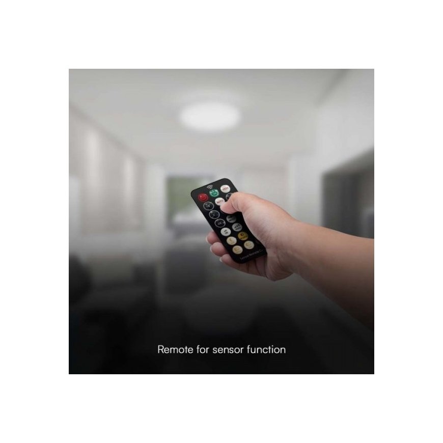36W LED surface-mounted light, white, 4000K, IP44, SAMSUNG LED chip, with motion sensor – 2