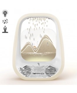 Belaidis miego ir poilsio garsiakalbis Reach Relaxing Rain kremine spalva