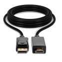 Lindy 36924 videokaabliadapter 5 m DisplayPort HDMI tüüp A (Standard) Must Lindy 36924 videokaabliadapter 5 m DisplayPort HDMI tüüp A (Standard) Must