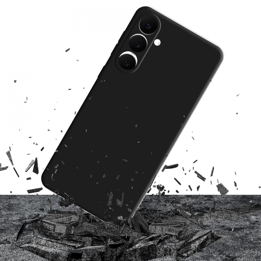 3mk Matt Case Pro for Samsung Galaxy S25 FE - matte black – 5