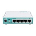 Mikrotik hEX langallinen reititin Gigabitti Ethernet Valkoinen Mikrotik hEX langallinen reititin Gigabitti Ethernet Valkoinen