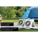 Unold Solarventilator Camping 86517 Harmaa 20 cm Käsituuletin