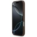 Чехол Guess 4G Printed Stripes MagSafe для iPhone 17 коричневый Чехол Guess 4G Printed Stripes MagSafe для iPhone 17 коричневый