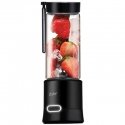 Rechargeable portable blender with titanium-coated blades Zyle, ZY02RBB, black color Rechargeable portable blender with titanium-coated blades Zyle, ZY02RBB, black color