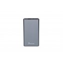 Extralink EX.19539 akku- ja paristolaturi Litiumioni (Li-Ion) 20000 mAh Harmaa, Vaaleanharmaa