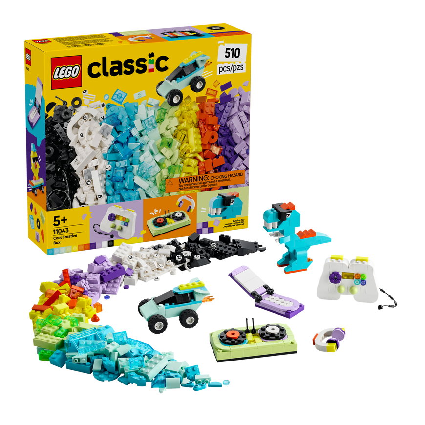 LEGO® Classic Luova laatikko, palikat 11043