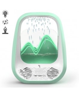 Wireless Sleep and Relaxation Speaker Reach Relaxing Rain Green