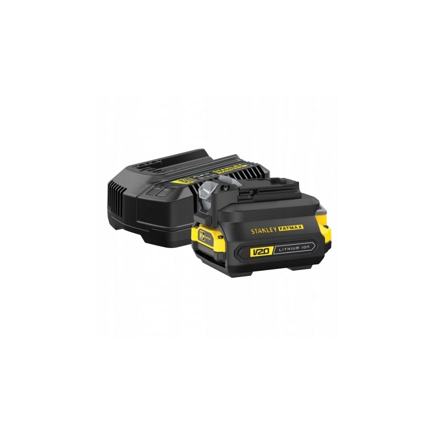 Stanley Adapter Set V20 18 V 2.0 Ah + charger