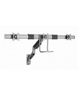 Gembird Wall mounted adjustable monitor arm for 3 monitors