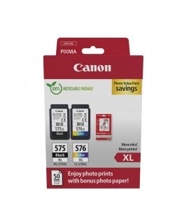Canon 5437C006 rašalo kasetė 2 vnt Originalus Didelė (XL) išeiga Juoda, Žydras, Rausvai raudona, Geltona