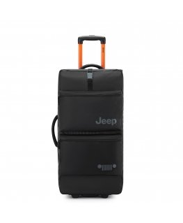 Delsey Jeep JS006B Trolley duffel matkalaukku, 73 cm, musta